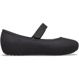 Crocs Brooklyn Mary Jane Flat T Schwarz 22