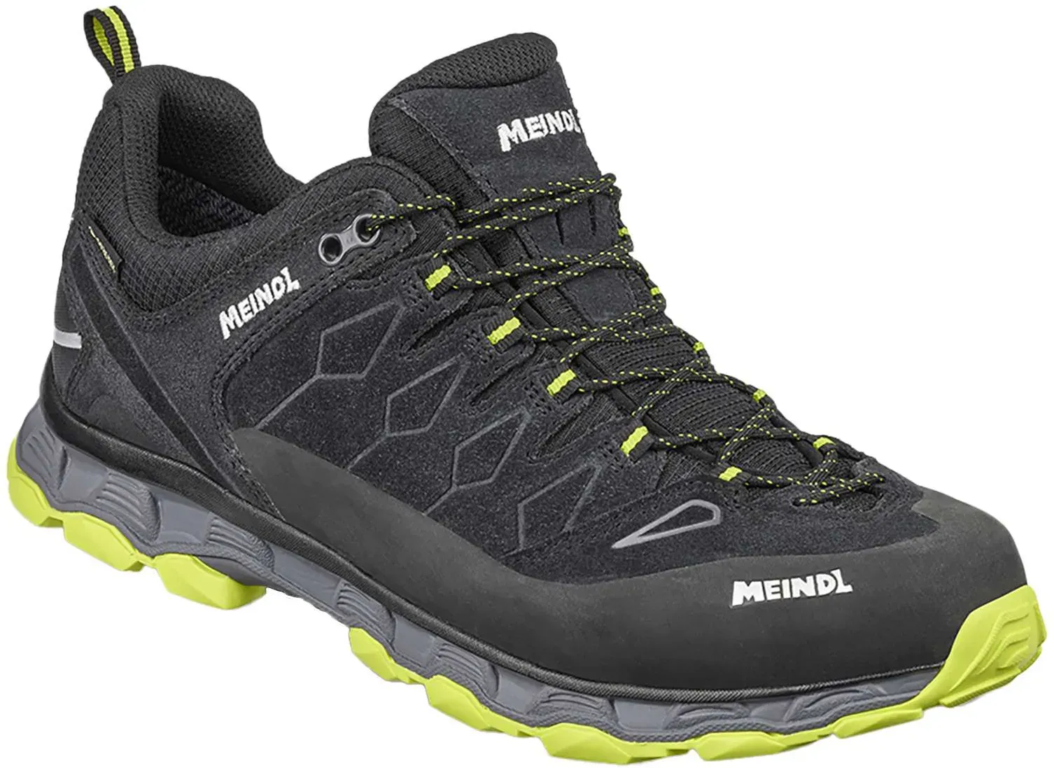 Meindl Lite Trail GTX Halbschuhe Wanderschuhe schwarz- Gr. 46