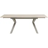 Ausziehtisch Xenia Travertin 140(+30+30)x80cm