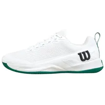 Wilson Tennisschuhe Rush Pro 4.5 Allcourt (Stabilität) 2025 weiss/grün Herren