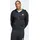 adidas STADIUM SMALL LOGO FULL-ZIP HOODIE - Black