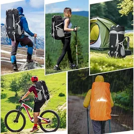 luxuskollektion Wanderrucksack 60L Schwarz