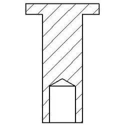 TEXTAR Niete, Trommelbremsbelag Universal Ø4mm 4mm 86000800
