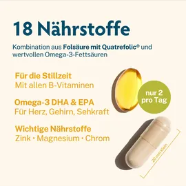 BabyFORTE Folsäure + Omega-3 Kapseln 60 St.