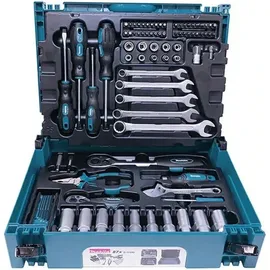 Makita Handwerkzeugset 87-tlg. im Makpac Gr. 1 blau