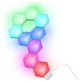 Trust GXT 902 Vybz RGB Hexagon Lichtpaneele Weiß
