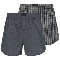 SCHIESSER Herren Web-Boxershorts 2er Pack