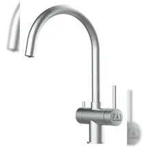 VIZIO 3 Wege Wasserhahn Einhebelmischer Edelstahl