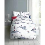 KAEPPEL Bettwäsche Küstenflair blau