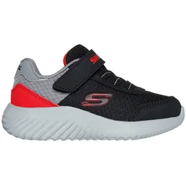 SKECHERS Bounder Kinder Schwarz/Rot 21