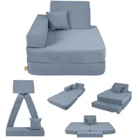 AngeLove Kindersessel, Türkis, Textil, 80x24x80 cm, Kinder- & Jugendzimmer, Kindermöbel, Kindersitzmöbel & -tische, Kindersessel & -sofas