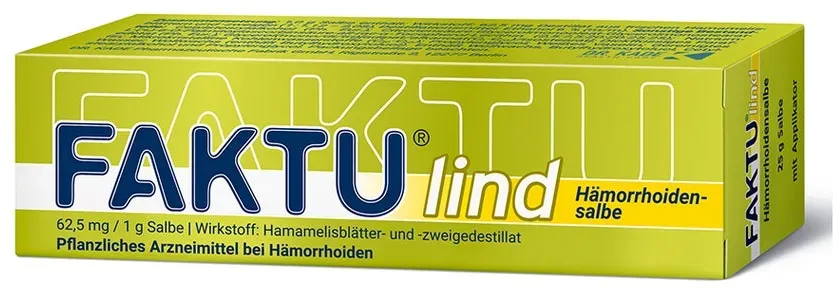 Faktu lind Hämorrhoidensalbe Doppelpack 2X25 g