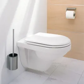 Keuco WC-Bürstengarnitur Plan verchromt/schwarz (14972010200)