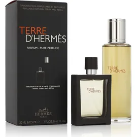 Hermès Terre d'Hermès Parfum 30 ml + Parfum Nachfüllung 125 ml Geschenkset