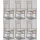 Casa Padrino Designer Acryl Stuhl Set Cappuccino 40 x 46 x H. 92,5 cm - Esszimmerstühle - Acryl Esszimmer Möbel