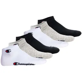 Champion 6er Pack Quarter Socken Grau 43-46