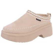 Ital-Design Freizeitschuh in Beige | Gr.: 39