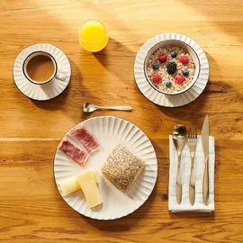 Mäser Suppenteller tief 20,5 cm weiß 6er Set