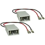 tomzz Audio 7117-001-2 Lautsprecheradapter (2er Set) auf DIN kompatibel mit Honda Accord CR-V CR-Z Civic FR-V HR-V Hybrid Jazz Legend S2000 Stream