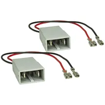 tomzz Audio 7117-001-2 Lautsprecheradapter (2er Set) auf DIN kompatibel mit Honda Accord CR-V CR-Z Civic FR-V HR-V Hybrid Jazz Legend S2000 Stream