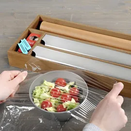KESPER Folienspender, dunkler Bambus, FSC