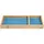 Sigel Schreibtisch-Organizer Eyestyle hellblau/dunkelgrau Bambus 2 Fächer 24,5 x 10,9 x 2,5 cm