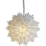 EGLO Weihnachtsstern Für Innen, Dekostern Aus Papier Zum Aufhängen, Fensterdeko In Weiß, 3d Adventsstern, Wand Deko Wohnzimmer, Ø 50 Cm - Eglo