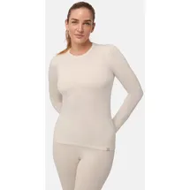 Danish Endurance Funktionsshirt Merino Langarm Weiß XS
