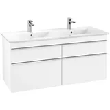 Villeroy & Boch Waschtischunterschrank 125,3 x 59 x 50,2 cm Weiß Matt