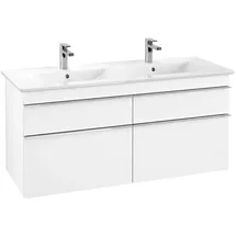 Villeroy & Boch Waschtischunterschrank 125,3 x 59 x 50,2 cm Weiß Matt
