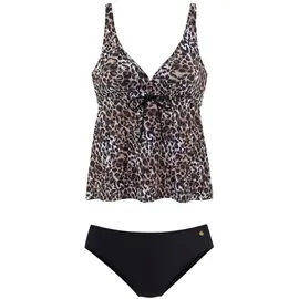 LASCANA Bügel-Tankini Damen Braun 38 Cup D