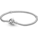 Pandora Marvel The Avengers Logo-Verschluss Schlangen-Gliederarmband 590784C00 Damenarmband