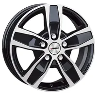 Autec Quantro 6,5 x 16 5 x 120 ET46 Schwarz Poliert