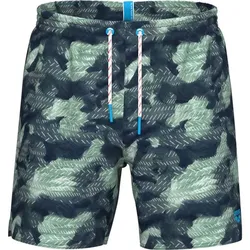 ARENA Herren Badeshorts MENS BEACH BOXER ALLOVER, ASPHALT-MULTI, XL