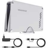 GRAUGEAR 4TB Externe Gaming-Festplatte, Aluminiumgehäuse, vorformatiert für PlayStation Konsole