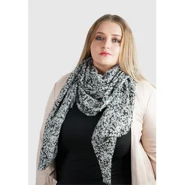 HARPA Modeschal HARPA "PEPPER", Damen, schwarz, goldfarben, Viskose, bedruckt, geblümt, mehrfarbig, Modetücher, mit floralem Allover-Print und Metallic-Effekt