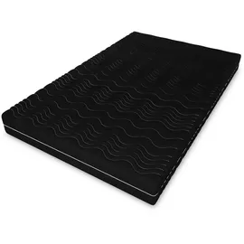 marpur Matratzentopper mit Massageschicht 200 x 200 cm schwarz