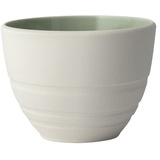 Villeroy & Boch like. by Villeroy & Boch it's my match mineral Becher Leaf formschöne Tasse für besondere Teemomente, Premium Porzellan, grün, weiß, spülmaschienengeeignet
