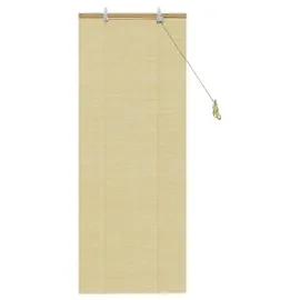 vidaXL Rollo Natur 40 x 160 cm Bambus/beige
