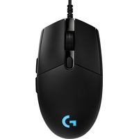 Logitech G PRO HERO - Maus (Schwarz mit RGB)