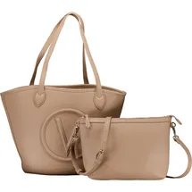 Valentino Special Covent Shopper Kunstleder Beige