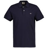 GANT Poloshirt - REGULAR SHIELD, Kurzarm, Knopfleiste, PIQUE SS RUGGER«, Gr. L