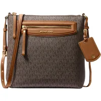 Michael Kors Jet Set Travel Large Umhängetasche Kunstleder Brown