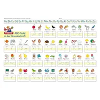 Spielend Lernen Verlag Fragenbär-Lerntafel: ABC-Tafel in der Grundschrift, 32