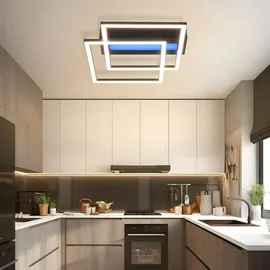 ZMH 1 x 36W eckig schwarz