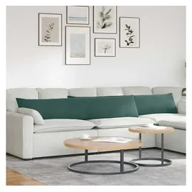 vidaXL Kissenbezug 200 x 40 cm Dunkelgrün