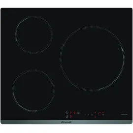 Brandt bpi6315b Schwarz (integriert, Zonen-Induktionskochfeld, Glaskeramik, 3 Zone(n), 3 Zone(n) – Platten Induktion, verre-céramique, schwarz,