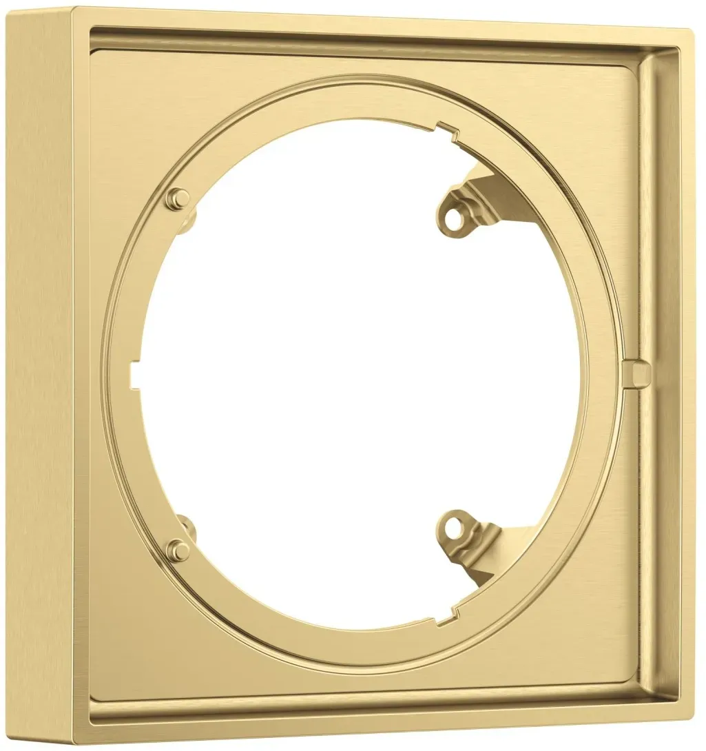 Hansgrohe Verlängerungsrosette AXOR ShowerSelect ID eckig 22 mm brushed gold optic, 13645250 13645250