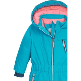 KILLTEC FIRST INSTINCT by killtec Kinder Skioverall mit Kapuze FISW 46 MNS ONPC, türkis, 122/128, 43399-000
