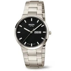 Boccia Herren Armbanduhr 3649-03 Titan Classic
